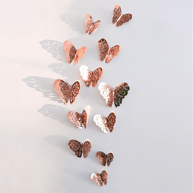 Butterfly Wishes  - Wall Decorations (12pcs)