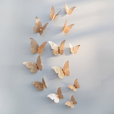 Butterfly Wishes  - Wall Decorations (12pcs)