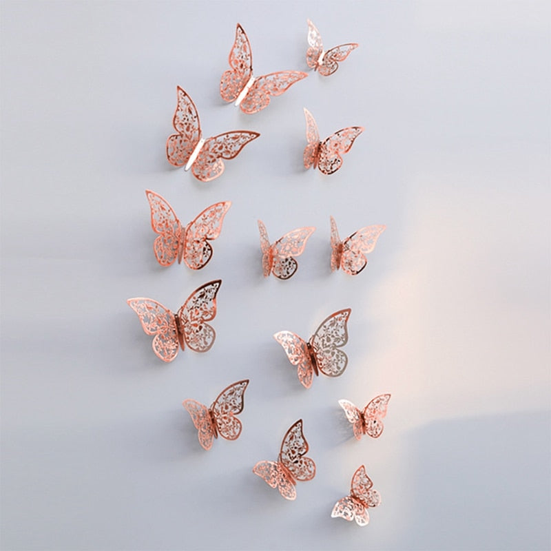 Butterfly Wishes  - Wall Decorations (12pcs)