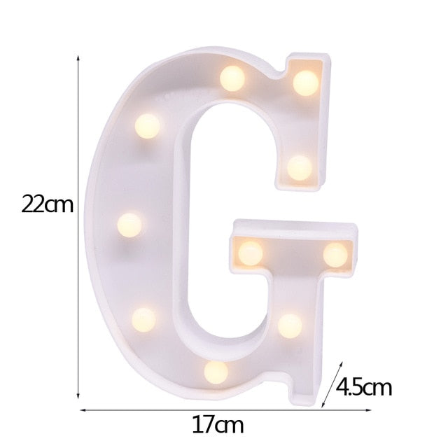 Marquee Letter LED Light