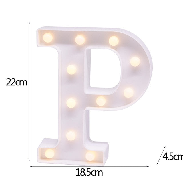 Marquee Letter LED Light