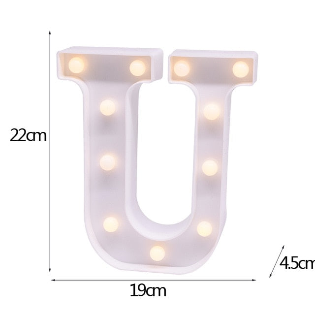 Marquee Letter LED Light