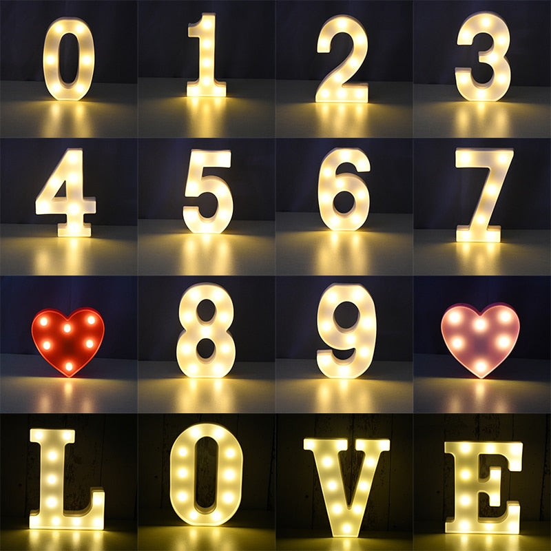 Marquee Letter LED Light