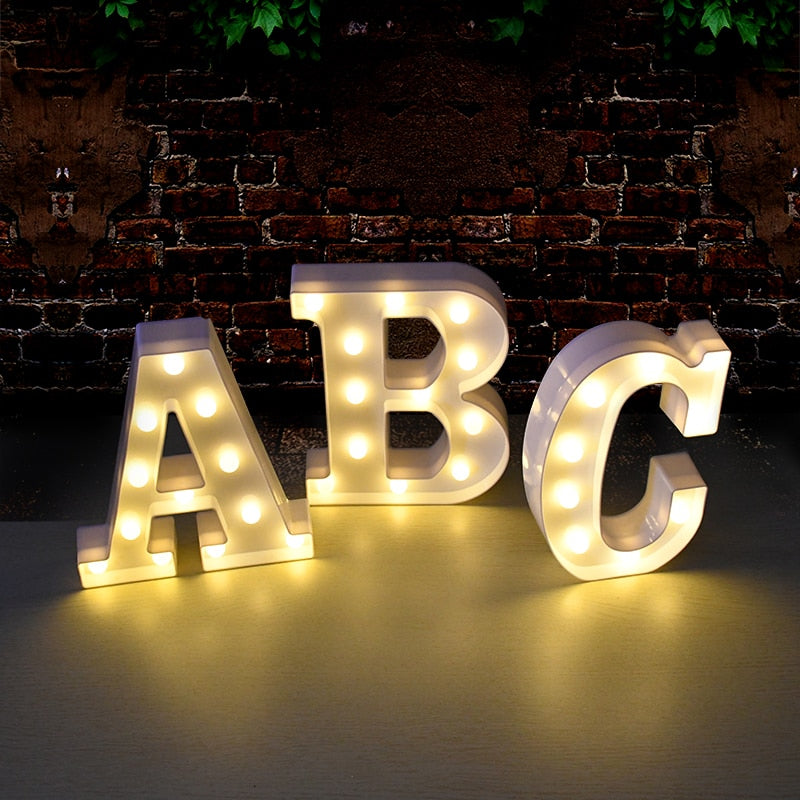 Marquee Letter LED Light