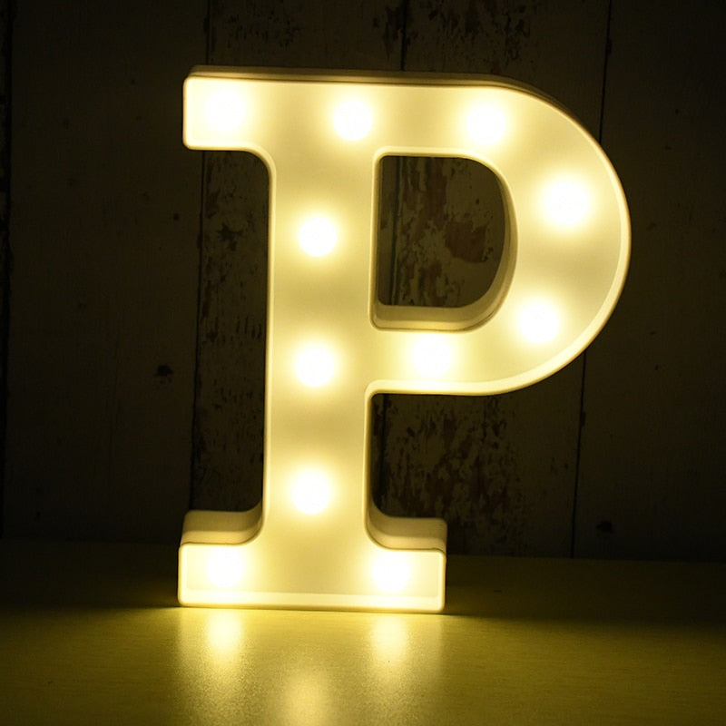 Marquee Letter LED Light