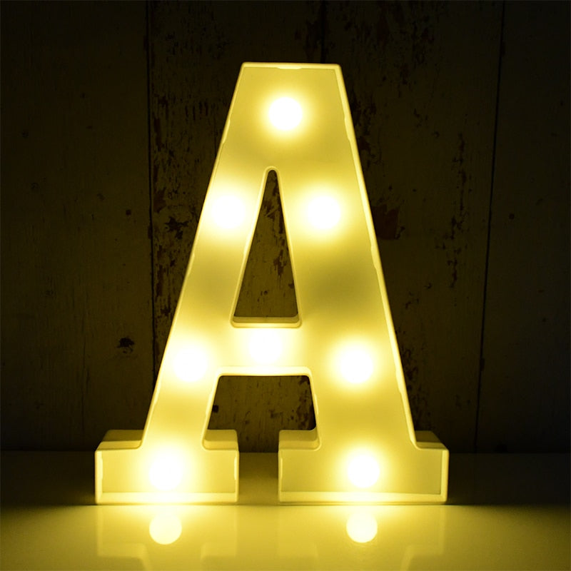 Marquee Letter LED Light