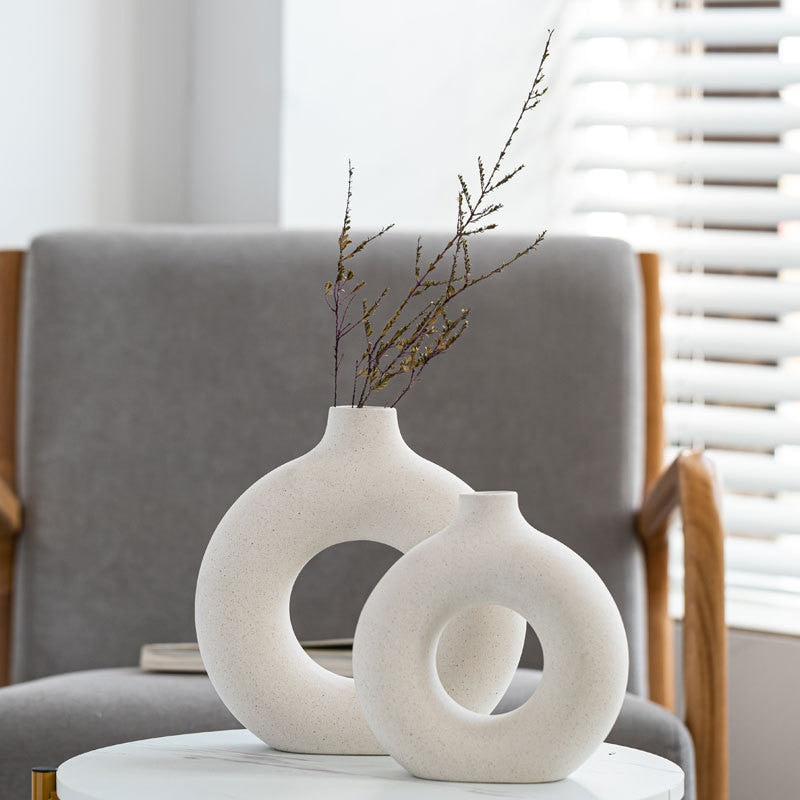 Halo Vase - Nordic Donut Flower Pot