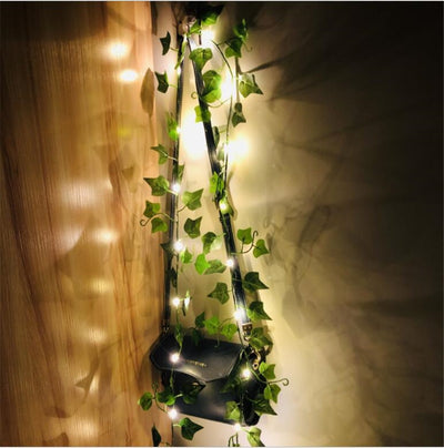 Green Leaf String Lights