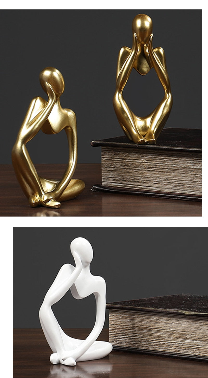 The Philosopher - Nordic Abstract Figurine