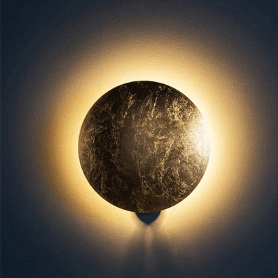 Solar Eclipse Sconce -- Nordic Modern LED Wall Lamp